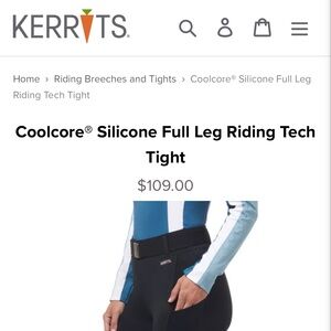 Kerrits women’s full seat riding tights